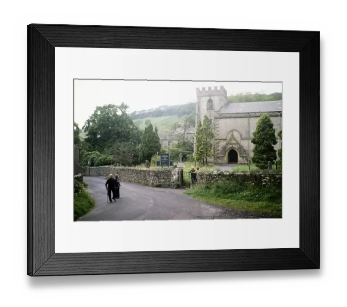 Framed Print : Village parish church, Clapham, Yorkshire dales national park, north Yorkshire, England, UK 1977 Framed Print : Village parish church, Clapham, Yorkshire dales national park, north Yorkshire, England, UK 1977