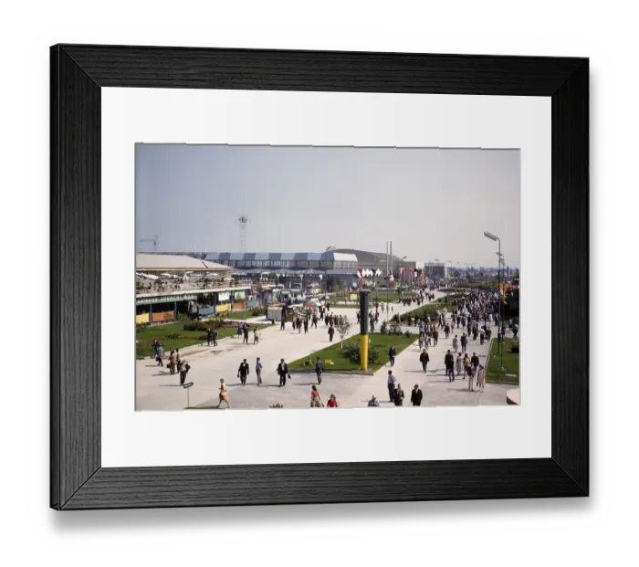 Framed Print : International Trade Fair, Zagreb, Croatia, Yugoslavia 1959, Europe
