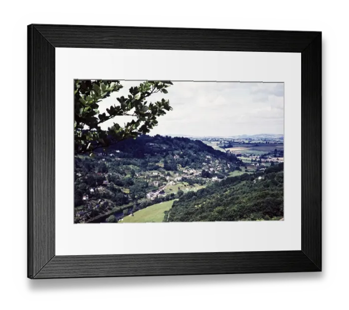 Framed Print : River Wye, Symonds Yat, Herefordshire, England, UK 1959 Framed Print : River Wye, Symonds Yat, Herefordshire, England, UK 1959