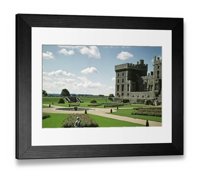 Framed Print : Gardens and historic buildings of Windsor Castle, Berkshire, England, UK, September 1959 Framed Print : Gardens and historic buildings of Windsor Castle, Berkshire, England, UK, September 1959