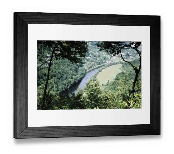Framed Print : River Wye, Symonds Yat, Herefordshire, England, UK 1959 Framed Print : River Wye, Symonds Yat, Herefordshire, England, UK 1959