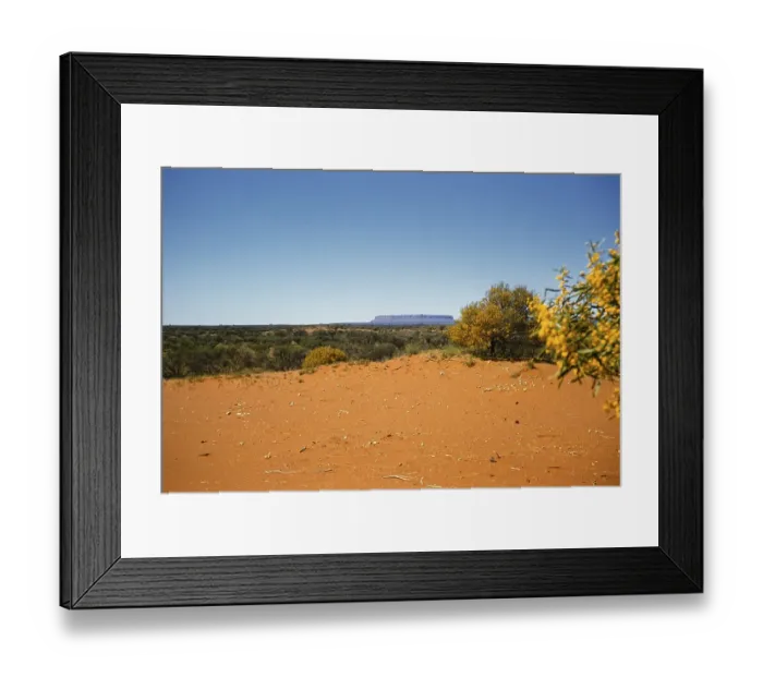 Framed Print : Expedition of the Melbourne Grammar School, Northern Territory, Australia, 1956, distant view of Mount Conner, Oceania