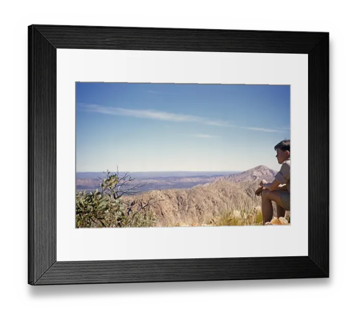 Framed Print : Expedition of the Melbourne Grammar School, Northern Territory, Australia 1956 a boy looks at the outback landscape of the West MacDonnell National Park near Alice Springs Framed Print : Expedition of the Melbourne Grammar School, Northern Territory, Australia 1956 a boy looks at the outback landscape of the West MacDonnell National Park near Alice Springs