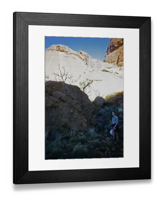 Framed Print : Expedition of the Melbourne Grammar School, Northern Territory, Australia, 1956 Boy at the Olgas, Kata Tjuta, Oceania Framed Print : Expedition of the Melbourne Grammar School, Northern Territory, Australia, 1956 Boy at the Olgas, Kata Tjuta, Oceania