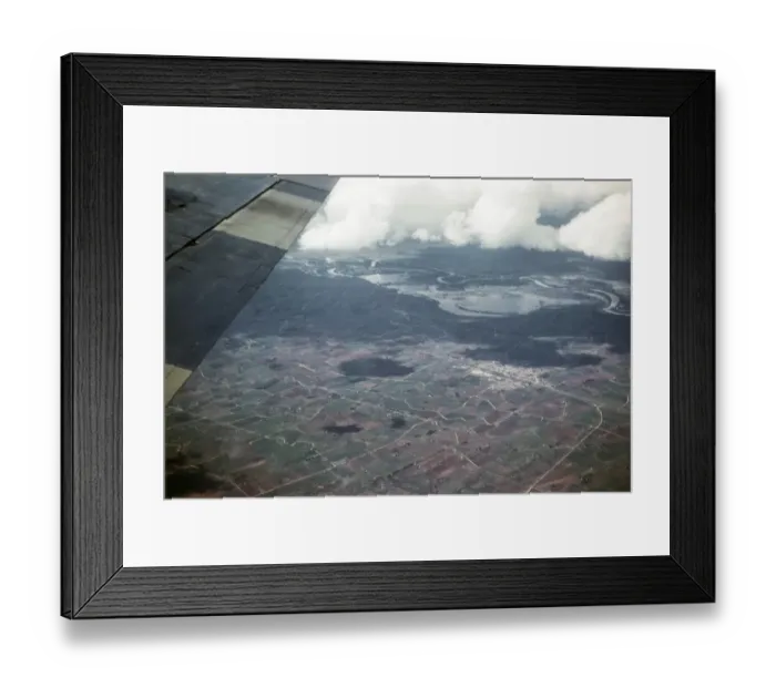 Framed Print : Aerial view of the extensive flooding of the Murray River, Victoria, Australia, in 1956, the year of the Great Wet, Oceania Framed Print : Aerial view of the extensive flooding of the Murray River, Victoria, Australia, in 1956, the year of the Great Wet, Oceania