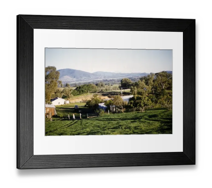Framed Print : Homestead tunspecified rural place Victoria, Australia, 1956, Oceania Framed Print : Homestead tunspecified rural place Victoria, Australia, 1956, Oceania