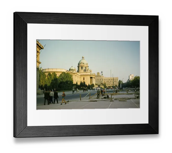 Framed Print : Parliament building, Belgrade, Serbia, Yugoslavia 1959, Europe Framed Print : Parliament building, Belgrade, Serbia, Yugoslavia 1959, Europe