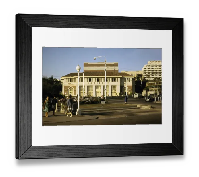 Framed Print : Pavilion building in Bournemouth, England, United Kingdom August, 1959