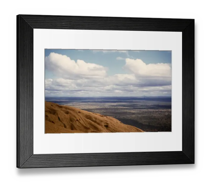 Framed Print : Expedition of the Melbourne Grammar School, Northern Territory, Australia, 1956 Rock of Ayers Rock, view of Uluru, Oceania