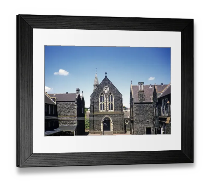 Framed Print : Building and grounds of Melbourne Grammar School, Melbourne, Victoria, Australia 1956 Chapel Framed Print : Building and grounds of Melbourne Grammar School, Melbourne, Victoria, Australia 1956 Chapel