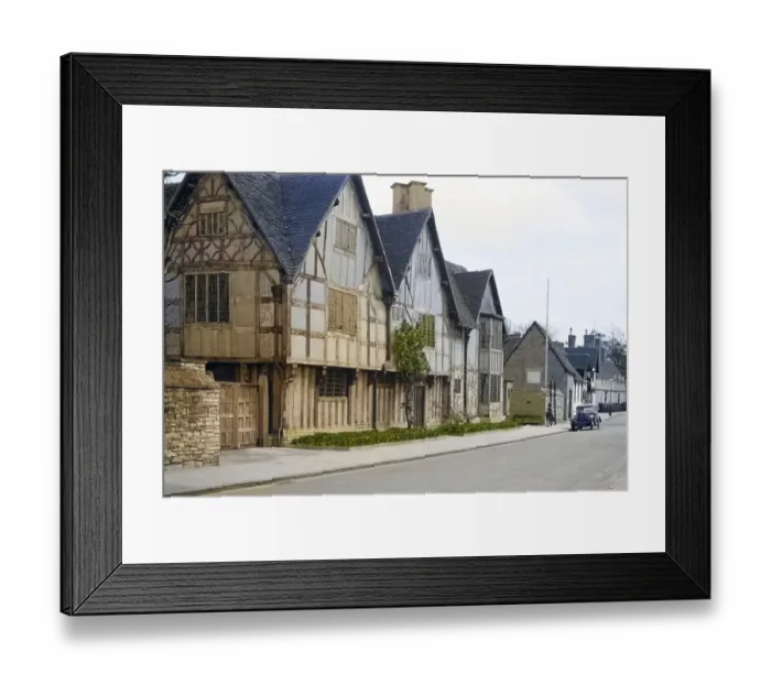 Framed Print : Hall's Croft was owned by William Shakespeare's daughter, Susanna Hall, Stratford-upon-Avon, Warwickshire, England, UK 1956 Framed Print : Hall's Croft was owned by William Shakespeare's daughter, Susanna Hall, Stratford-upon-Avon, Warwickshire, England, UK 1956
