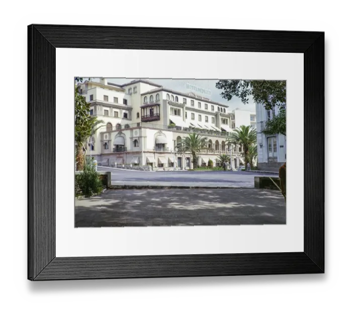 Framed Print : Hotel Mencey, Tenerife, Canary Islands, Spain 1963 Framed Print : Hotel Mencey, Tenerife, Canary Islands, Spain 1963
