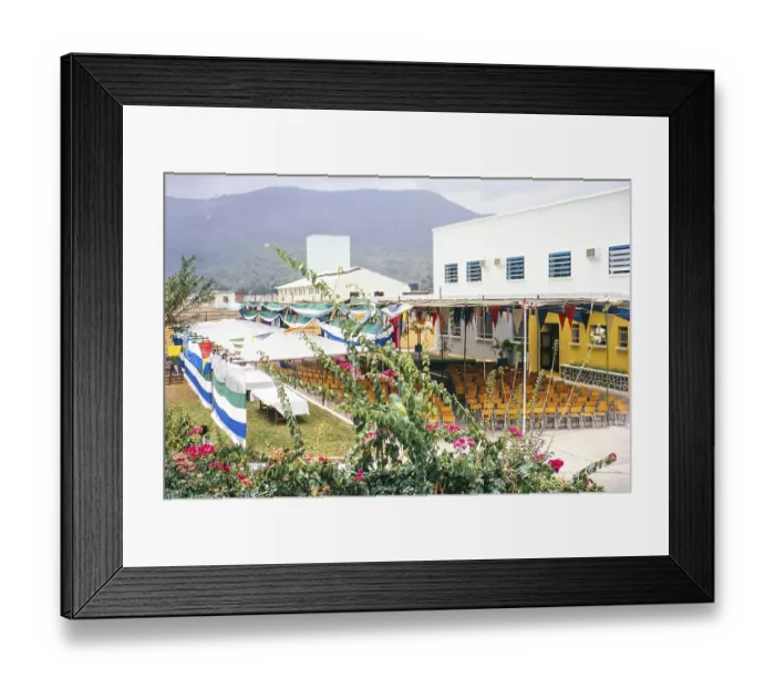 Framed Print : Opening ceremony of the Aureal Tobacco Co Ltd building, Wellington Industrial Estate, Freetown, Sierra Leone, West Africa, 1963, Africa