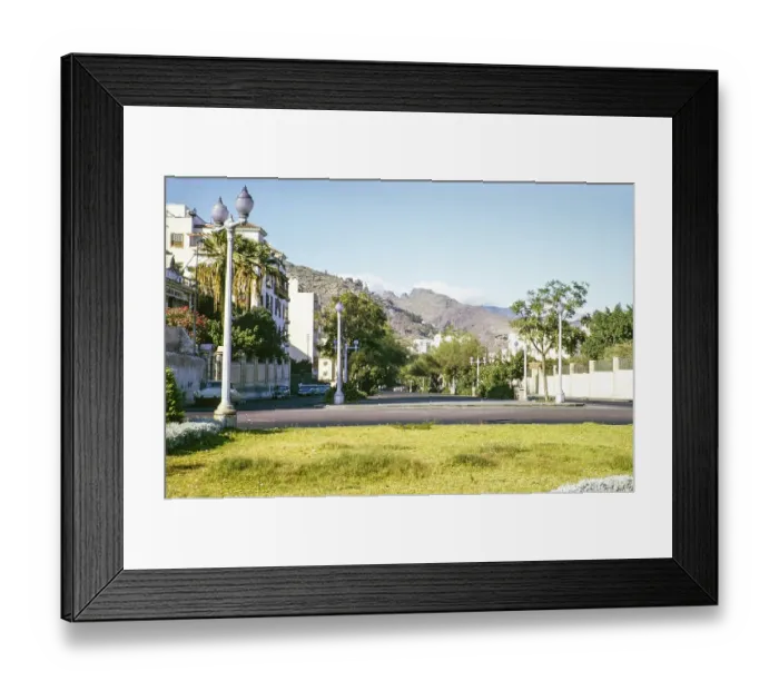 Framed Print : Housing estate in a suburb, Tenerife, Canary Islands, Spain 1963 Framed Print : Housing estate in a suburb, Tenerife, Canary Islands, Spain 1963