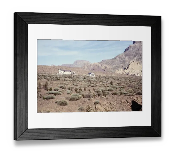 Framed Print : Parador de Las Canadas del Teide and Ermita de Nuestra Senora de las Nieves, Teide National Park, Tenerife, Canary Islands, Spain 1963 Framed Print : Parador de Las Canadas del Teide and Ermita de Nuestra Senora de las Nieves, Teide National Park, Tenerife, Canary Islands, Spain 1963