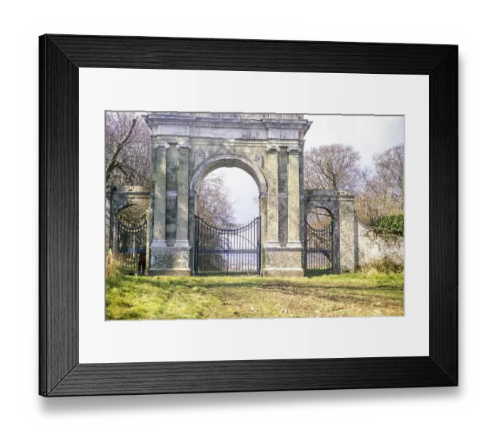 Framed Print : Entrance arch of a stone gate, Appeldurcombe House, Isle of Wight, England, UK 1973 Framed Print : Entrance arch of a stone gate, Appeldurcombe House, Isle of Wight, England, UK 1973