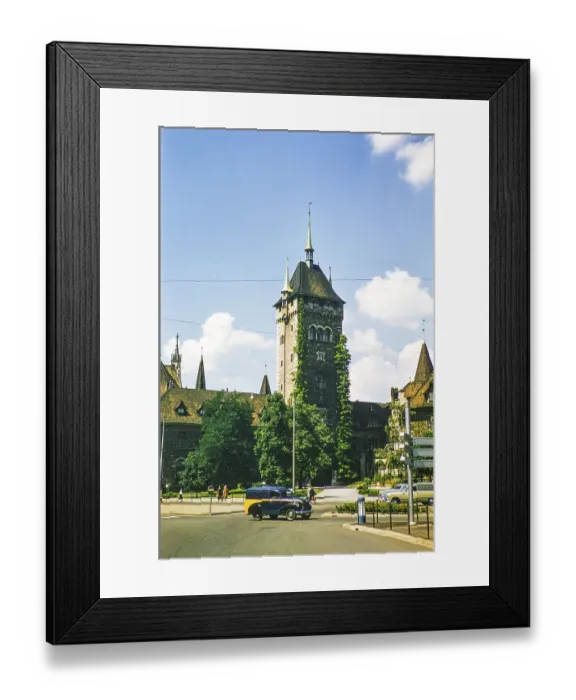 Framed Print : Tower of the Swiss National Museum in the city centre, Zurich, Switzerland, Europe 1950s, Europe Framed Print : Tower of the Swiss National Museum in the city centre, Zurich, Switzerland, Europe 1950s, Europe