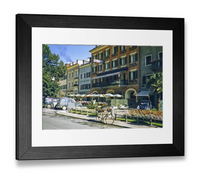 Framed Print : Hotel Traube, historic buildings in main square main square town of Leinz, East Tyrol, Austria, Europe 1950s, Europe Framed Print : Hotel Traube, historic buildings in main square main square town of Leinz, East Tyrol, Austria, Europe 1950s, Europe