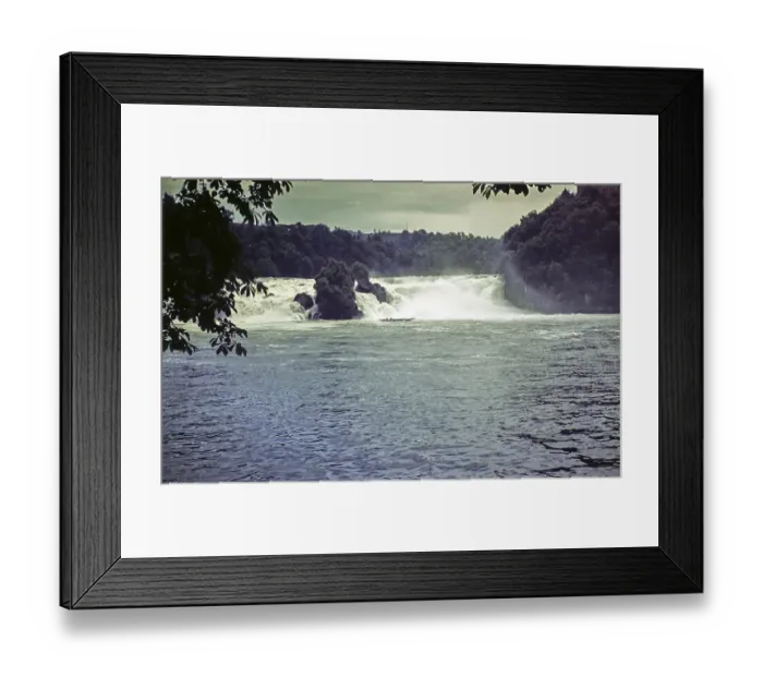 Framed Print : Rhine Falls or Rheinfalls waterfall, Neuhausen am Rheinfall, Canton Schaffhausen, Switzerland, Europe, 1960, Europe Framed Print : Rhine Falls or Rheinfalls waterfall, Neuhausen am Rheinfall, Canton Schaffhausen, Switzerland, Europe, 1960, Europe