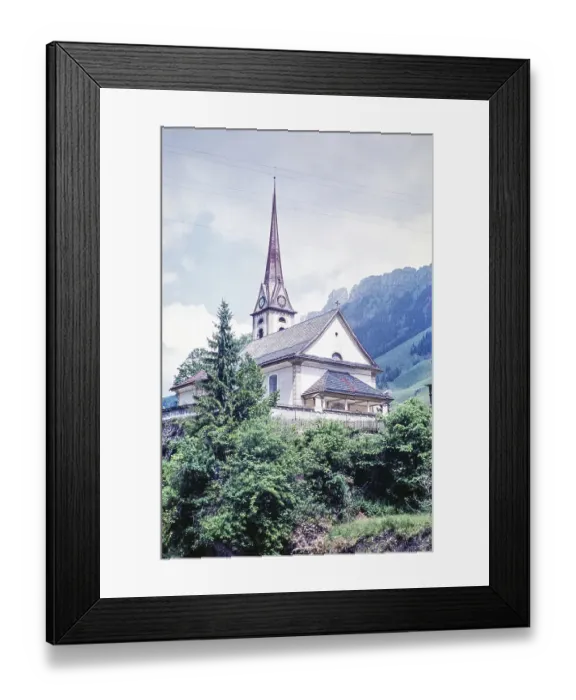 Framed Print : St Joseph's Catholic Church, Fluhli village, Entlebuch, district, Canton of Lucerne, Switzerland, Europe 1961, Europe Framed Print : St Joseph's Catholic Church, Fluhli village, Entlebuch, district, Canton of Lucerne, Switzerland, Europe 1961, Europe