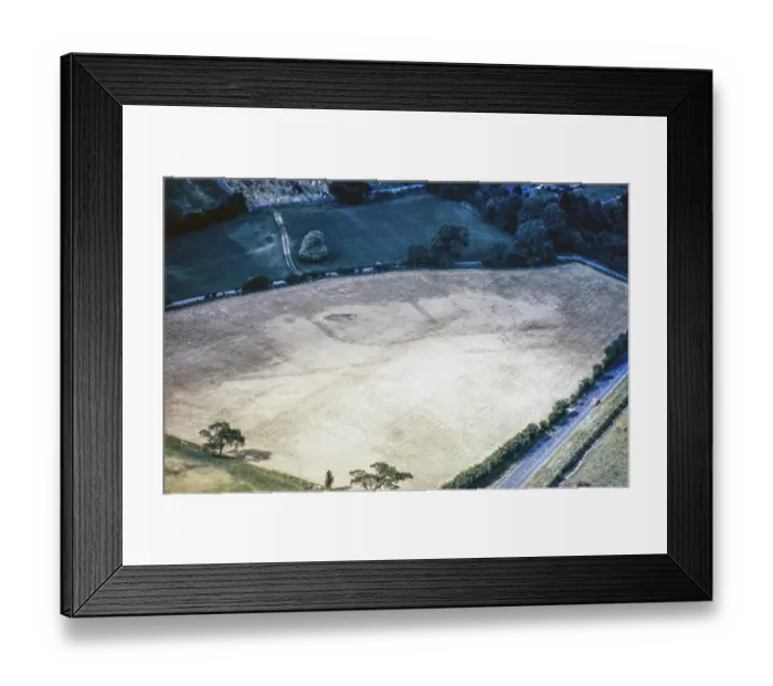 Framed Print : Series of oblique aerial photographs of Roman sites associated with Hadrian's Wall, circa 1970s Nether Denton from the south, Cumbria, England, UK Framed Print : Series of oblique aerial photographs of Roman sites associated with Hadrian's Wall, circa 1970s Nether Denton from the south, Cumbria, England, UK