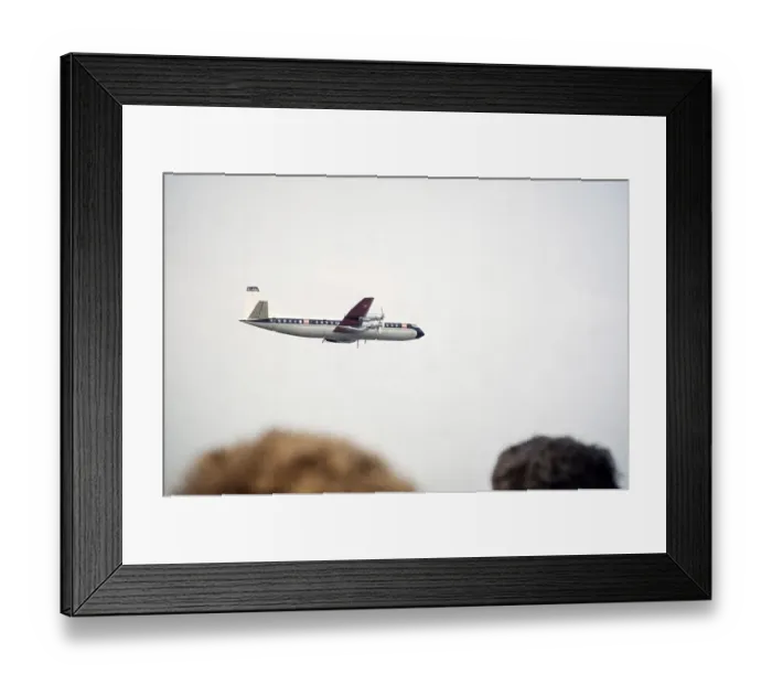 Framed Print : Vickers 951 Vanguard BEA aircraft G-APEB, Farnborough Air Show, England, UK September 1959 Framed Print : Vickers 951 Vanguard BEA aircraft G-APEB, Farnborough Air Show, England, UK September 1959