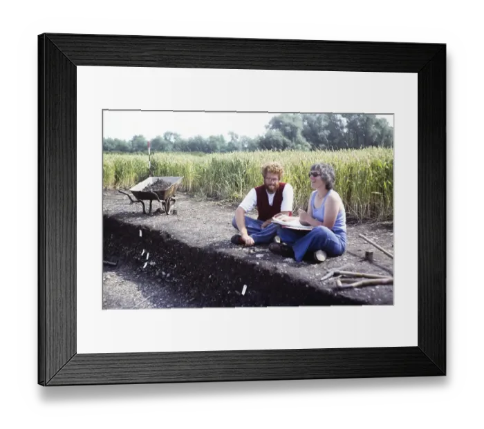 Framed Print : Unspecified location, archaeological excavation of the University of Cambridge, Cambridgeshire, England, UK Moragh, 1980 Framed Print : Unspecified location, archaeological excavation of the University of Cambridge, Cambridgeshire, England, UK Moragh, 1980