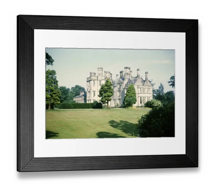 Framed Print : Ridley Hall, Bardon Mill, Northumberland, England, UK 1969