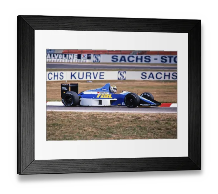 Framed Print : The German Christian Danner (racing driver), Formula 1, Team Real Racing, Rial ARC2, Ford Cosworth DFR 3.5 V8, German Grand Prix at Hockenheim on 30 July 1989, Germany, Europe Framed Print : The German Christian Danner (racing driver), Formula 1, Team Real Racing, Rial ARC2, Ford Cosworth DFR 3.5 V8, German Grand Prix at Hockenheim on 30 July 1989, Germany, Europe
