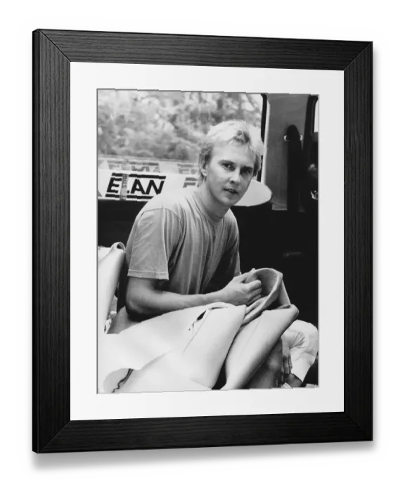 Framed Print : World Cup, Ski jumping, Ski jumper, Matti Nykaenen (FIN), portrait, at a ski jumping competition, 1989, Germany, Europe Framed Print : World Cup, Ski jumping, Ski jumper, Matti Nykaenen (FIN), portrait, at a ski jumping competition, 1989, Germany, Europe