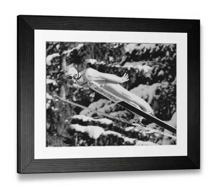 Framed Print : World Cup, ski jumping, ski jumper Werner Rathmayer Austria at a jumping competition in Austria in 1992, Austria, Europe Framed Print : World Cup, ski jumping, ski jumper Werner Rathmayer Austria at a jumping competition in Austria in 1992, Austria, Europe