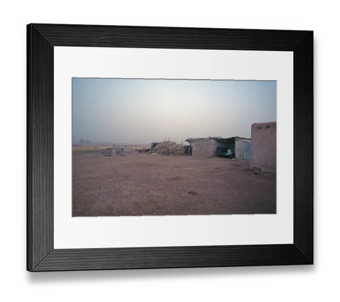 Framed Print : Sheikh's estate near Dura Europos, Euphrates Valley, Syria, May 1987, vintage, retro, old, historic, Asia