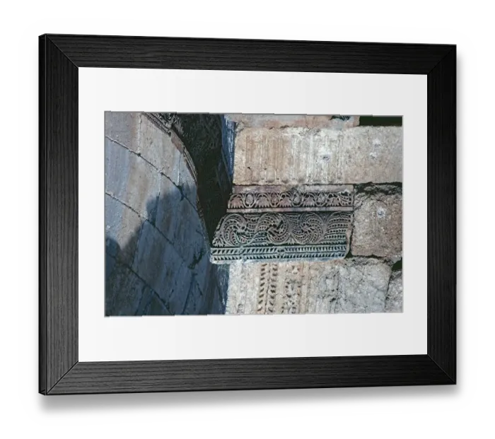Framed Print : Roman acanthus leaves, Eastern Basilica, Monastery of St Simeon Stylites, Qalʿat Simʿan, near Aleppo, Syria, May 1987, vintage, retro, old, historical, Asia Framed Print : Roman acanthus leaves, Eastern Basilica, Monastery of St Simeon Stylites, Qalʿat Simʿan, near Aleppo, Syria, May 1987, vintage, retro, old, historical, Asia