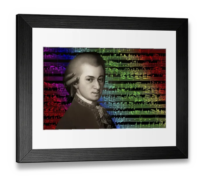 Framed Print : Wolfgang Amadeus Mozart, 1756 - 1791, composer of classical music, First Viennese School, notesheet from Allegro and Andante, Fantasy in F minor for mechanical organ, KV 608, 1791, digitally edited Framed Print : Wolfgang Amadeus Mozart, 1756 - 1791, composer of classical music, First Viennese School, notesheet from Allegro and Andante, Fantasy in F minor for mechanical organ, KV 608, 1791, digitally edited