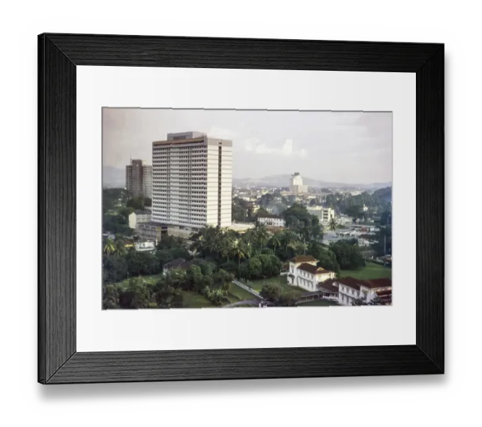 Framed Print : Mix of new modern buildings and old colonial ones, Kuala Lumpur, Malaysia, south east Asia c 1972, Asia Framed Print : Mix of new modern buildings and old colonial ones, Kuala Lumpur, Malaysia, south east Asia c 1972, Asia