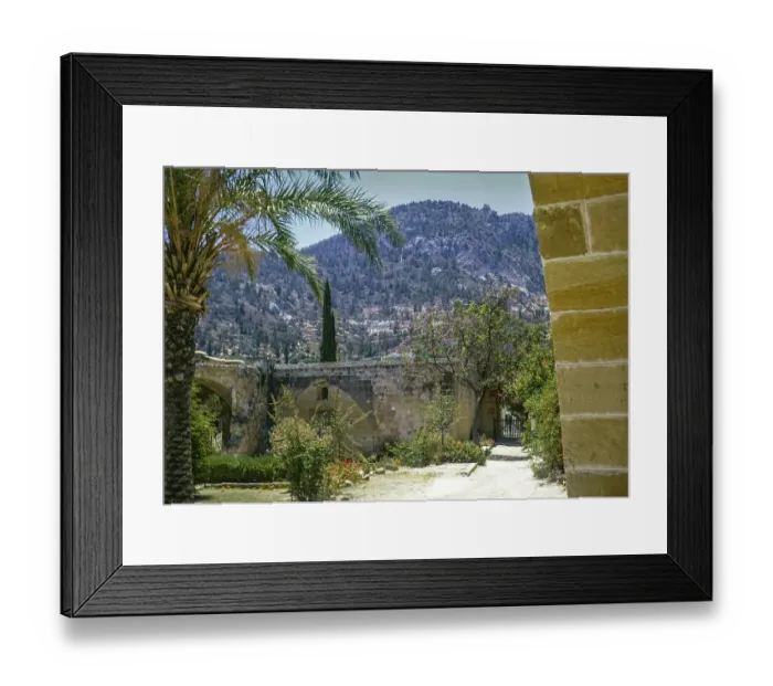 Framed Print : Bellapais Abbey monastery ruins, Bellapais, Kyrenia or Girne, Northern Cyprus, Cyprus, Europe 1973, Europe Framed Print : Bellapais Abbey monastery ruins, Bellapais, Kyrenia or Girne, Northern Cyprus, Cyprus, Europe 1973, Europe