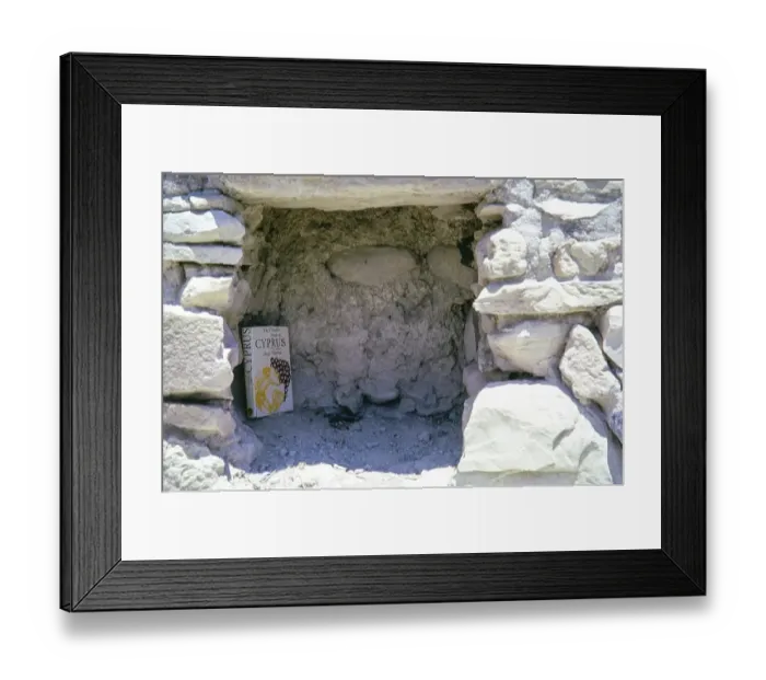 Framed Print : Ruins of buildings at Neolithic settlement of Choirokoitia, Cyprus, Europe 1973 one of the most important prehistoric sites in the eastern Mediterranean guide book used as scale, Europe Framed Print : Ruins of buildings at Neolithic settlement of Choirokoitia, Cyprus, Europe 1973 one of the most important prehistoric sites in the eastern Mediterranean guide book used as scale, Europe