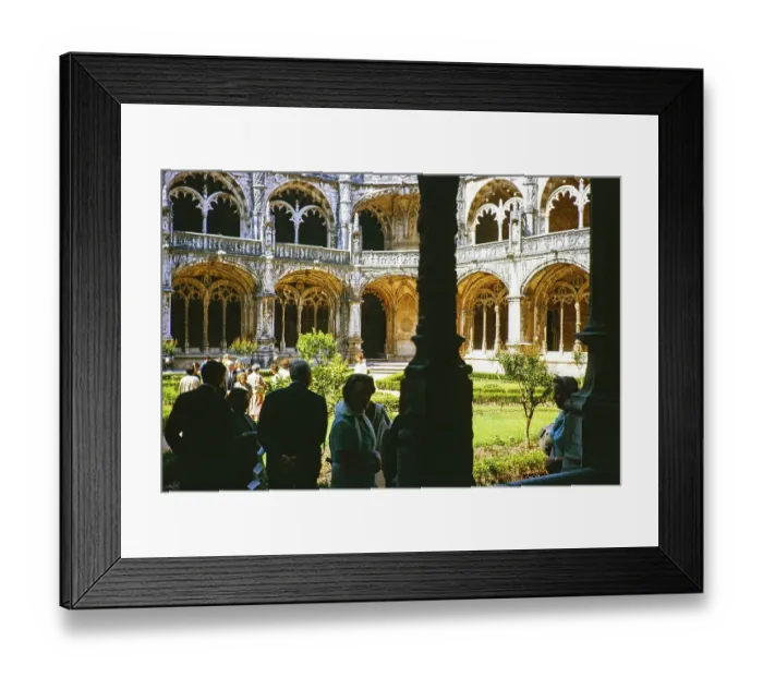 Framed Print : Tourists visiting the Jeronimos Monastery or Hieronymites Monastery, Lisbon, Portugal, Europe 1965, Europe Framed Print : Tourists visiting the Jeronimos Monastery or Hieronymites Monastery, Lisbon, Portugal, Europe 1965, Europe