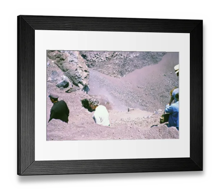 Framed Print : People at crater of Mount Vesuvius volcano, Naples, Campania, Italy, Europe 1967, Europe Framed Print : People at crater of Mount Vesuvius volcano, Naples, Campania, Italy, Europe 1967, Europe