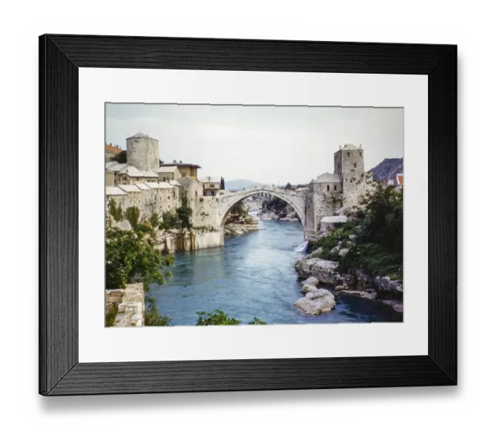 Framed Print : Stari Most, Old Bridge, Mostar Bridge, River Neretva, Mostar, Bosnia and Herzegovina, former Yugoslavia, Europe 1960, Europe Framed Print : Stari Most, Old Bridge, Mostar Bridge, River Neretva, Mostar, Bosnia and Herzegovina, former Yugoslavia, Europe 1960, Europe