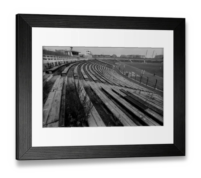 Framed Print : Germany, Berlin, 13.12.1991, Stadium of World Youth, in decay, Europe
