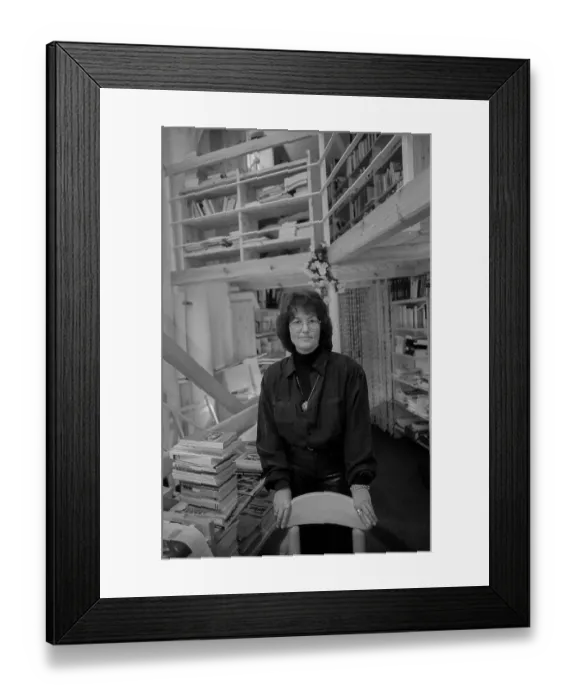 Framed Print : Germany, Berlin, 03.12.1991, Ursula Popiolek, Memorial Library: Victims of Stalinism, Europe