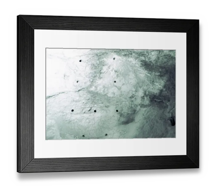 Framed Print : Australia: Opal mine shaft in Coober Pedy in the outback