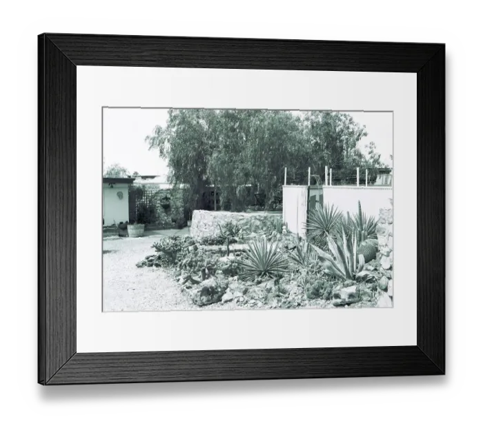 Framed Print : Australia: The front garden of an underground dwelling in the outback opal mining town of Coober Pedy Framed Print : Australia: The front garden of an underground dwelling in the outback opal mining town of Coober Pedy
