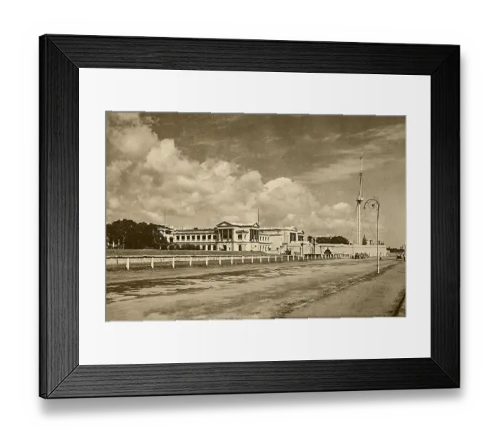 Framed Print : Vintage photo of fort saint george secretariat, chennai, tamil nadu, india, asia