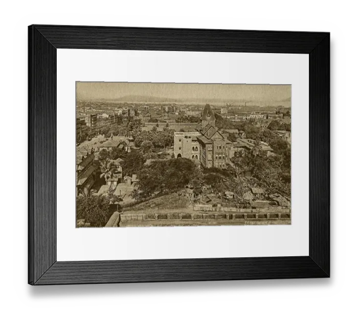 Framed Print : Vintage photo of gokuldas tejpal hospital, mumbai, maharashtra, india, asia Framed Print : Vintage photo of gokuldas tejpal hospital, mumbai, maharashtra, india, asia