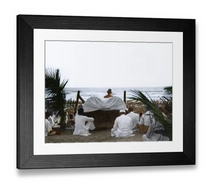 Framed Print : Mahatma Gandhi evening prayer at Mumbai, Maharashtra, India, Asia, May 1944, Asia Framed Print : Mahatma Gandhi evening prayer at Mumbai, Maharashtra, India, Asia, May 1944, Asia