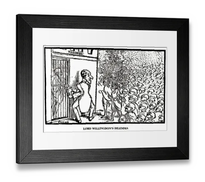 Framed Print : Lord Willingdon Mahatma Gandhi in Yerwada Prison thousands Gandhi by Shankar, India, Asia, 1933, Asia
