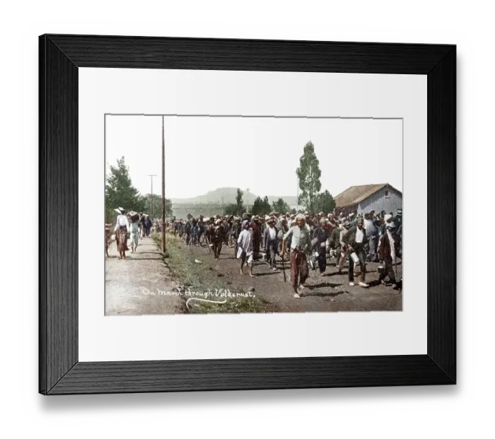 Framed Print : Great March to the Transvaal, Volksrust, South Africa, November 6, 1913, Africa