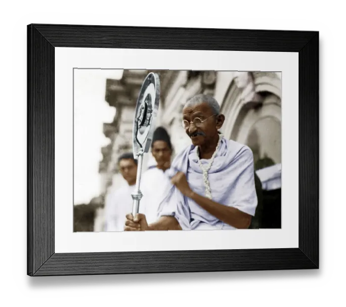 Framed Print : Mahatma Gandhi speaking at Azad Maidan, Mumbai, Maharashtra, India, India, August 29, 1931, Asia Framed Print : Mahatma Gandhi speaking at Azad Maidan, Mumbai, Maharashtra, India, India, August 29, 1931, Asia